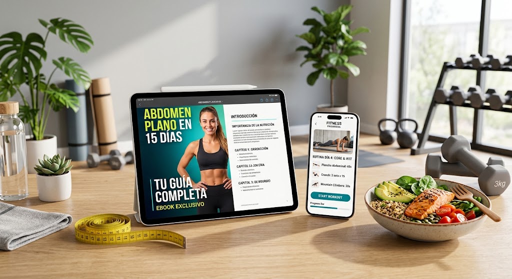 Banner Principal Abdomen Plano en 15 Días